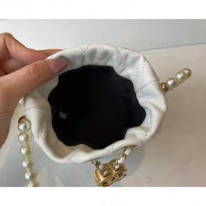 2021 chanel mini drawstring bag