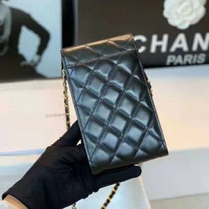 2021 chanel phone holder with chain