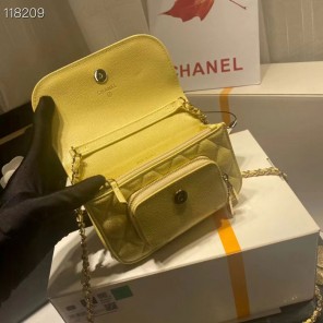 2022 Chanel CLUTCH WITH CHAIN