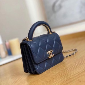 2022 Chanel Mini Flap Bag With Top Handle