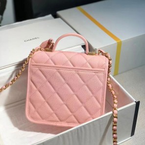 2022 Chanel SMALL FLAP BAG WITH TOP HANDLE