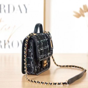 2022 Chanel SMALL FLAP BAG WITH TOP HANDLE