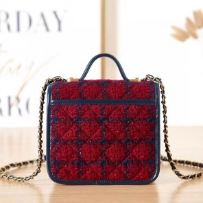 2022 Chanel SMALL FLAP BAG WITH TOP HANDLE