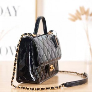 2022 Chanel SMALL FLAP BAG WITH TOP HANDLE