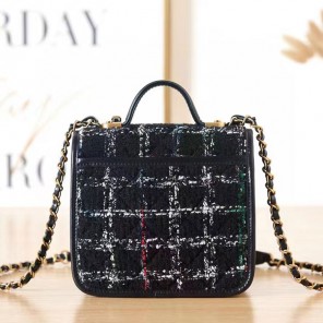 2022 Chanel SMALL FLAP BAG WITH TOP HANDLE