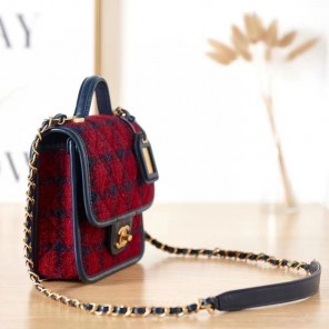 2022 Chanel SMALL FLAP BAG WITH TOP HANDLE