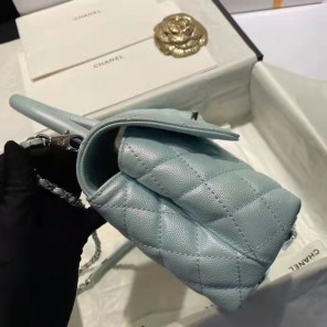 2022 Chanel flap bag with top handle