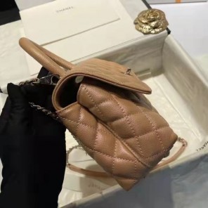 2022 Chanel flap bag with top handle