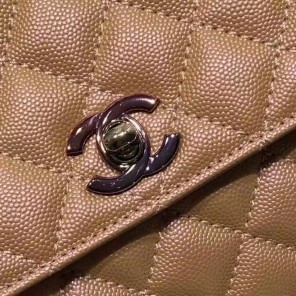 2022 Chanel large flap bag with top handle