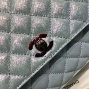 2022 Chanel large flap bag with top handle