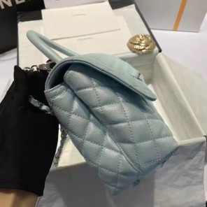 2022 Chanel large flap bag with top handle