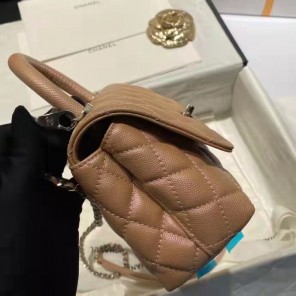 2022 Chanel small flap bag with top handle