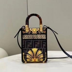 2022 Fendi Mini Sunshine Shopper