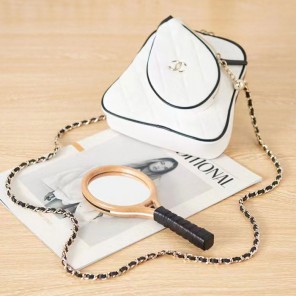 2022 chanel tennis racket bag