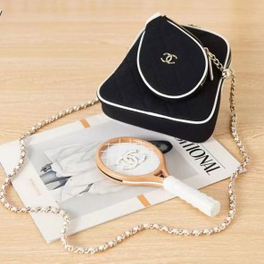 2022 chanel tennis racket bag
