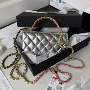2023 Chanel FLAP PHONE HOLDER WITH CHAIN