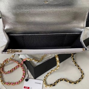 2023 Chanel FLAP PHONE HOLDER WITH CHAIN