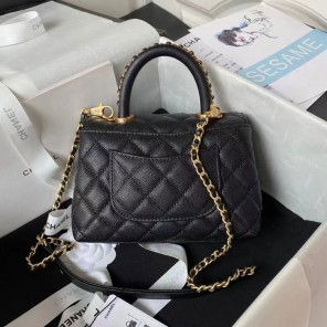 2023 Chanel MINI FLAP BAG WITH TOP HANDLE