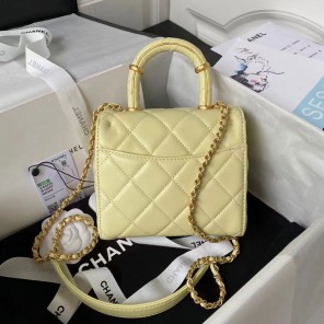 2023 Chanel MINI FLAP BAG WITH TOP HANDLE