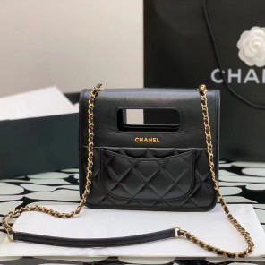 2023 Chanel MINI FLAP BAG WITH TOP HANDLE