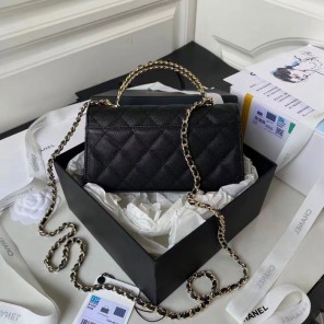 2023 Chanel MINI FLAP BAG WITH TOP HANDLE
