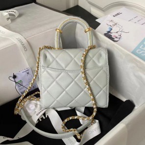 2023 Chanel MINI FLAP BAG WITH TOP HANDLE
