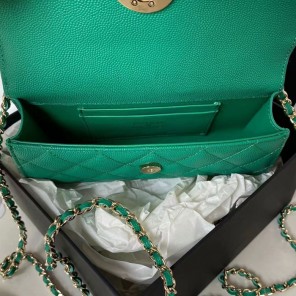 2023 Chanel MINI FLAP BAG WITH TOP HANDLE