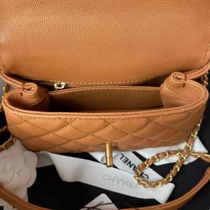 2023 Chanel MINI FLAP BAG WITH TOP HANDLE