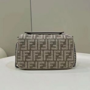 2023 Fendi Baguette Chain Midi