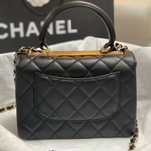 2024 CHANEL FLAP BAG WITH TOP HANDLE