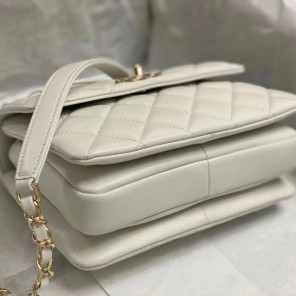 2024 CHANEL FLAP BAG WITH TOP HANDLE