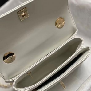 2024 CHANEL FLAP BAG WITH TOP HANDLE