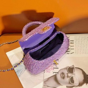 2024 Chanel SMALL BAG WITH TOP HANDLE