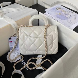 2024 Chanel Small FLAP BAG WITH TOP HANDLE