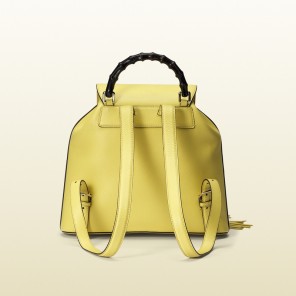 Bamboo leather backpack