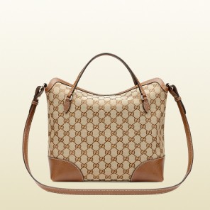 Bree original GG canvas top handle bag