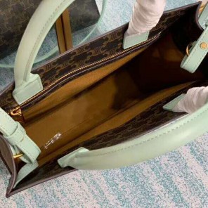 CELINE CABAS IN TRIOMPHE CANVAS