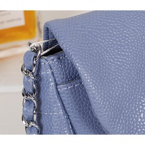 Chanel Caviar leather Shoulder Bags A40033 Lavender