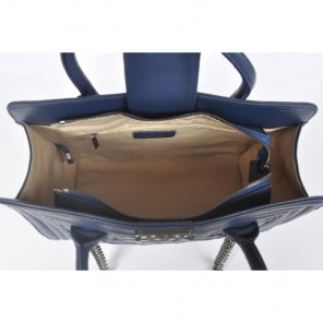 Chanel Classic Sheepskin Leather Two Handle Bag A66385 Royalblue