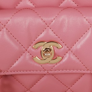 Chanel Original Sheepskin Leather Shoulder Bag A5224 Pink