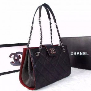 Chanel Shopping Bag in Original Caviar Leather A1870 Black