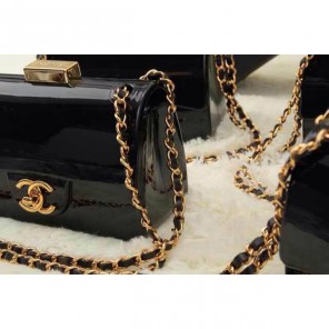 Chanel Spring 2014 Classic mini Flap Bag A30198 Black