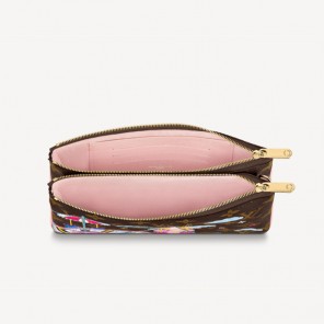 DOUBLE ZIP POCHETTE