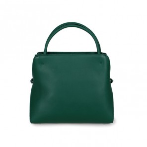 Dior Fall Winter Calfskin Top Handle Bag D0904 Darkgreen