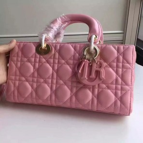 Dior WINTER 2016 FASHION SHOW RUNWAY BAG IN CANNAGE LAMBSKIN