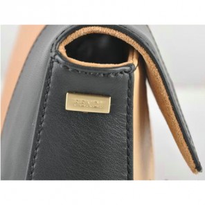 Fendi Multicolour Baguette Pouchette Clutch F2559 Camel