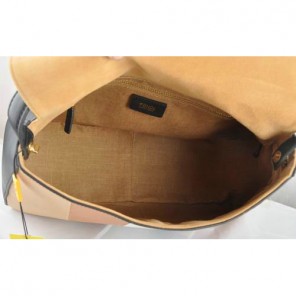 Fendi Multicolour Baguette Shoudler Bag 8BR600 Camel