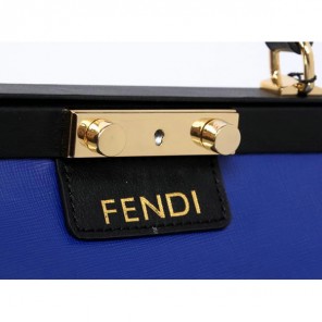 Fendi Spring Summer 2013 Shopping Bag F002 Blue