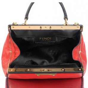 Fendi Spring Summer 2013 Shopping Bag F002 Red