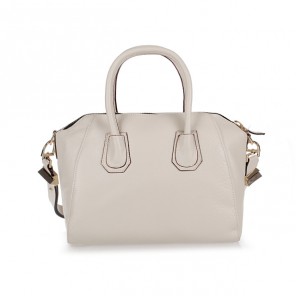 Givenchy Antigona Bag Clemence Leather 9981 Off-White